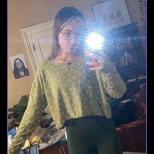 Aerie cropped sweatshirt